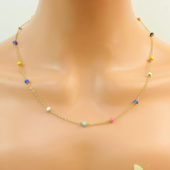 "New Beautiful Design Necklace Chain for Women/Girls, Gift, N733 - Picture 9 of 10